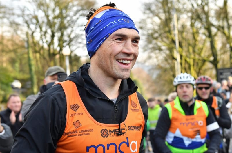 Kevin Sinfeld £1m dedicated to MND research through 7 in 7 Challenge