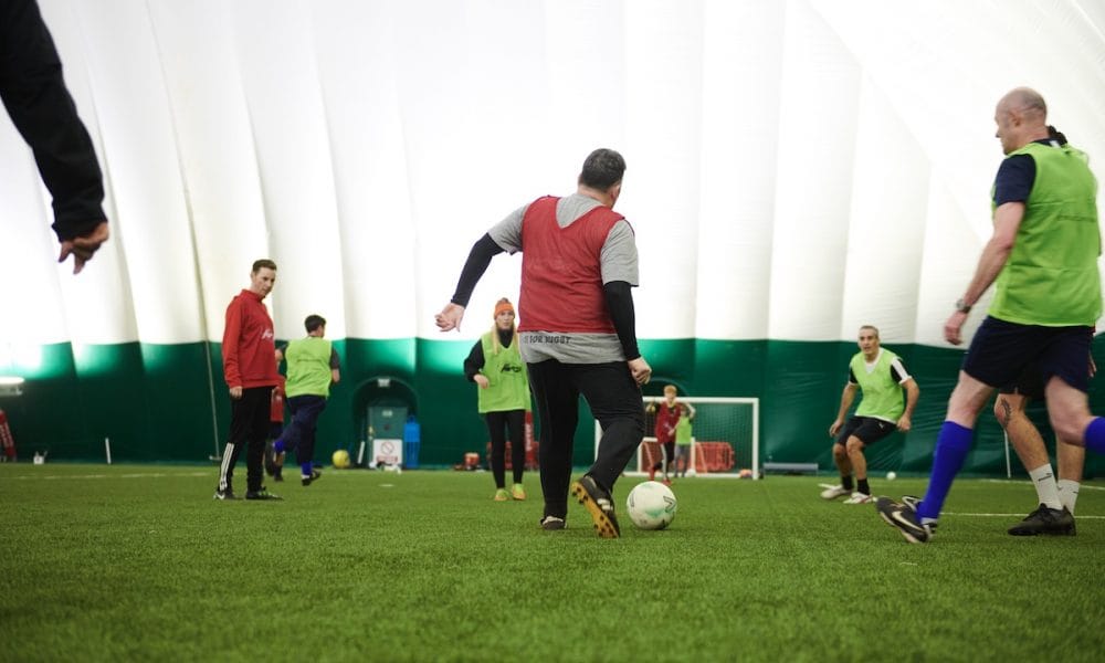 Football shows its power for Parkinson’s patients