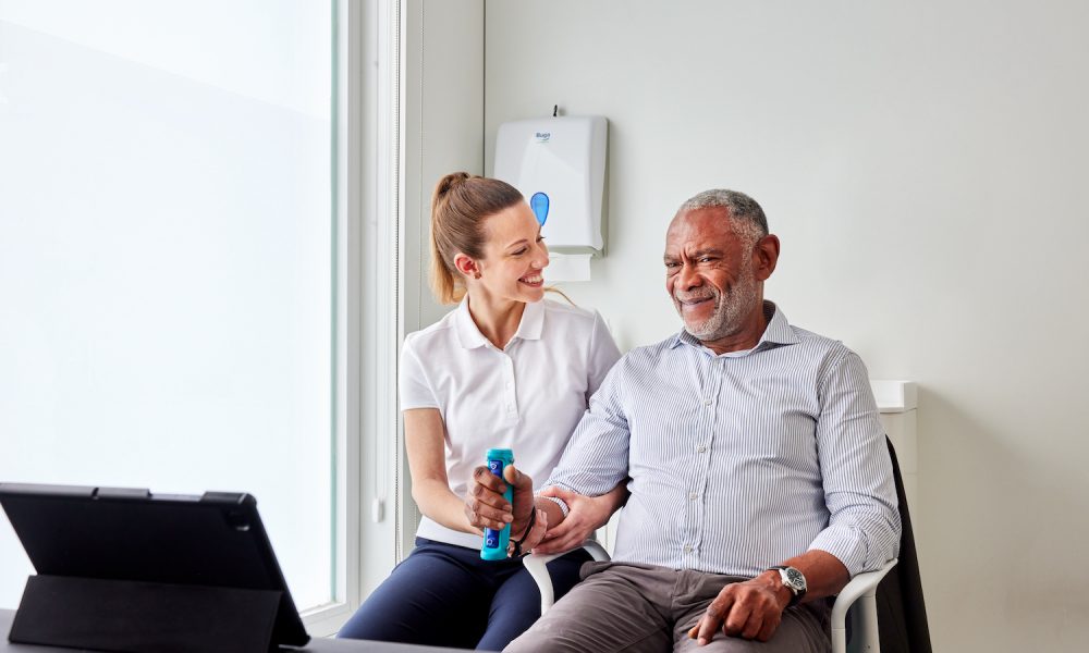 Improving accessibility in upper limb rehab