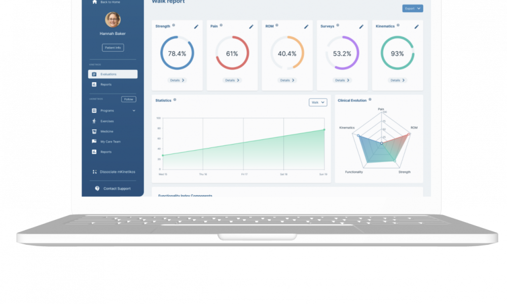 Kinetikos exhibiting to Parkinson’s nurses at event