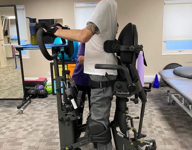 Hope after paralysis – neuro-rehab helps Tony to rebuild his life