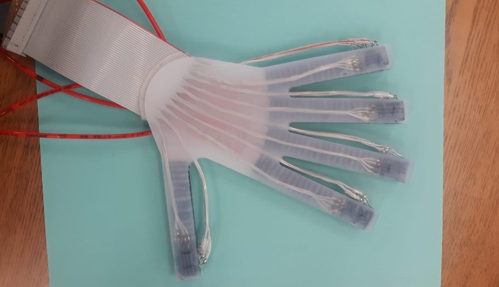 Robo glove designed to support stroke survivors
