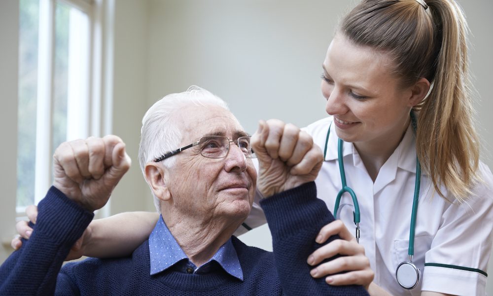 Nurse,Assessing,Stroke,Victim,By,Raising,Arms Drugs to ‘re-programme’ white blood cells could prevent strokes