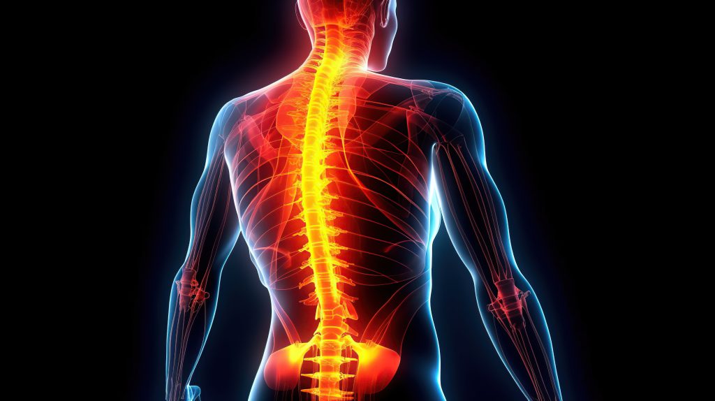 Spinal cord 3D model