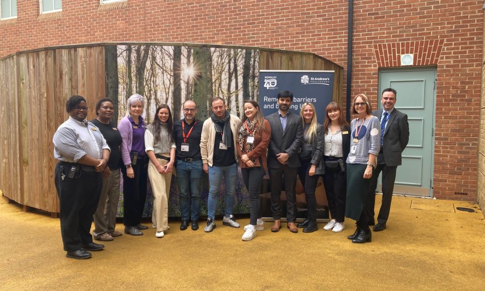 Foyers 1 Swiss brain injury experts visit UK service to improve knowledge