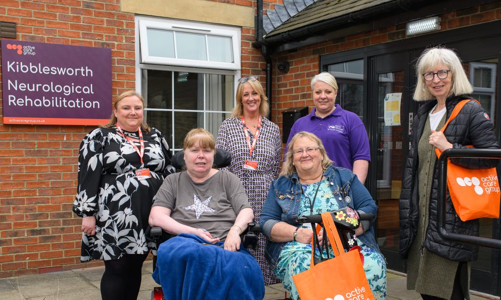 Welcoming visitors to Kibblesworth’s Open Day Gateshead neuro rehab centre holds open day to showcase newly refurbished facilities