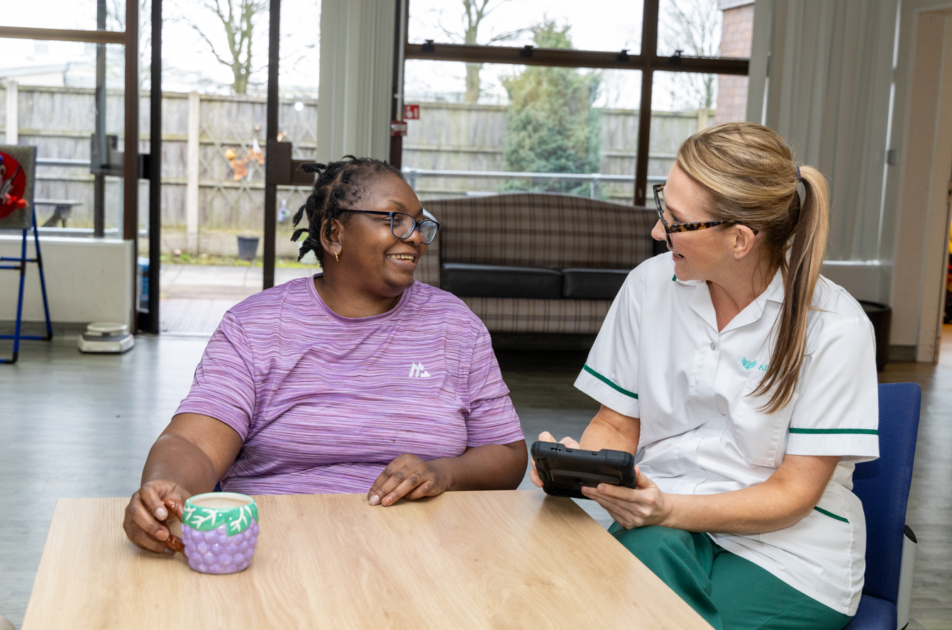 Person-centred support at National Care Group empowers Andrea to regain independence